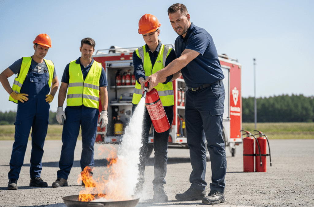 Brandschutzhelfer Fortbildung: Auffrischung alle 3-5 Jahre