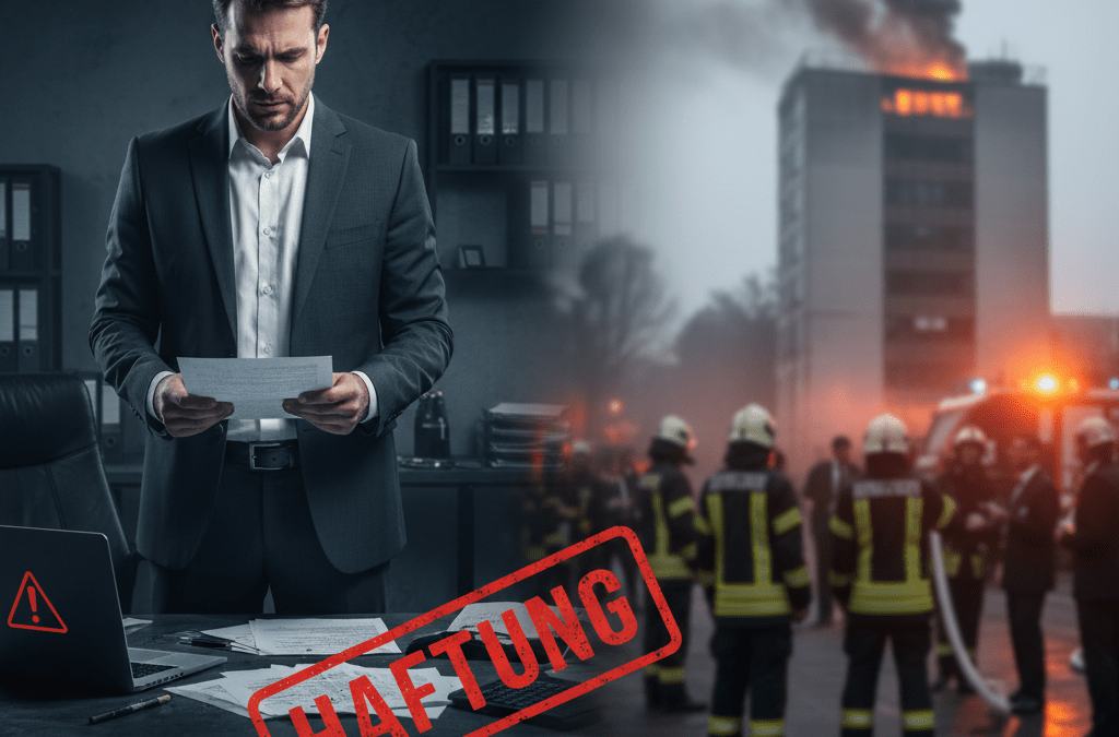 Haftung für Geschäftsführer: Brandschutzhelfer vergessen?