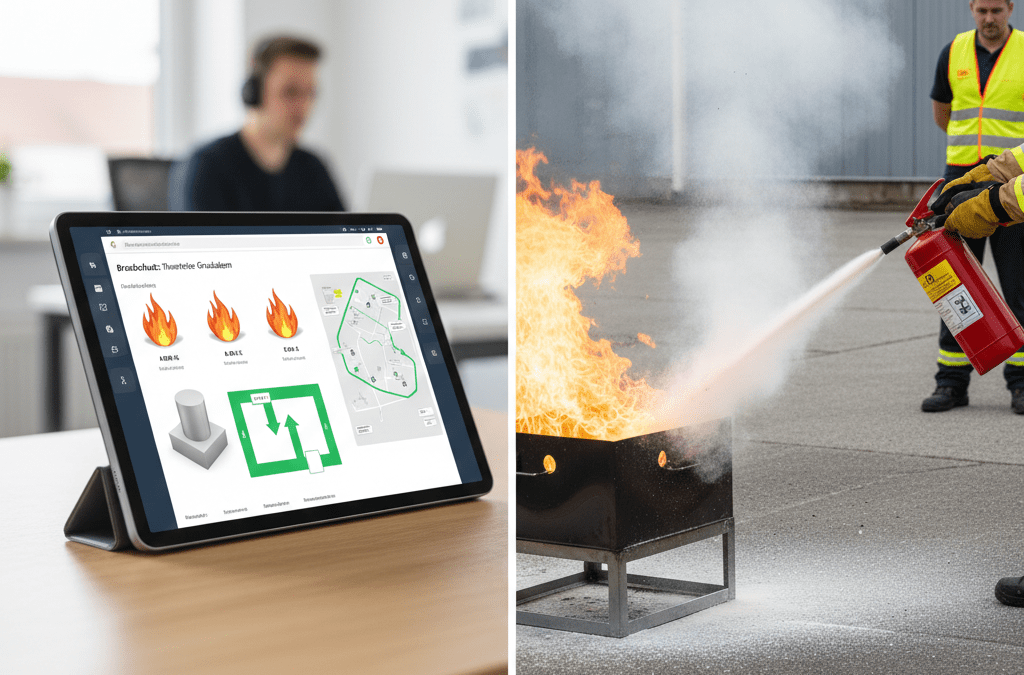 Brandschutz-Unterweisung online oder Präsenz: Was gilt?